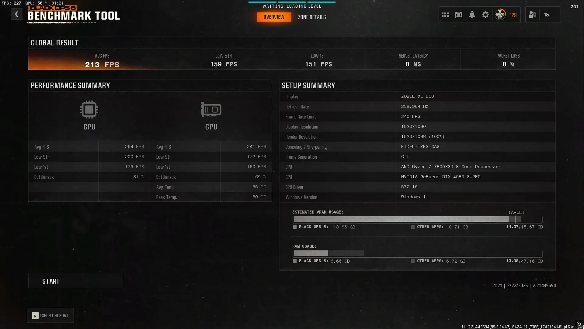 BO6 Before Benchmark