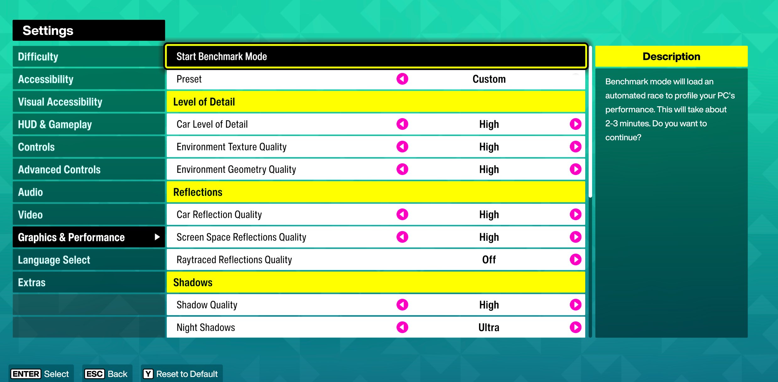 Forza Horizon 6 DLSS and anti-aliasing settings menu